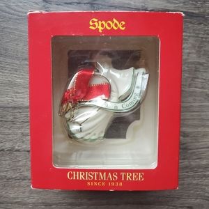 Spode 2004 Christmas Angel Ornament "Christmas is Coming "